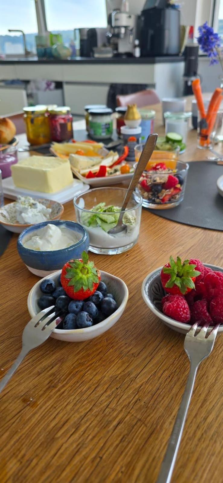 Stadtnahes Gaestezimmer Im Penthouse Bei Esi Tuebingen Ngoại thất bức ảnh